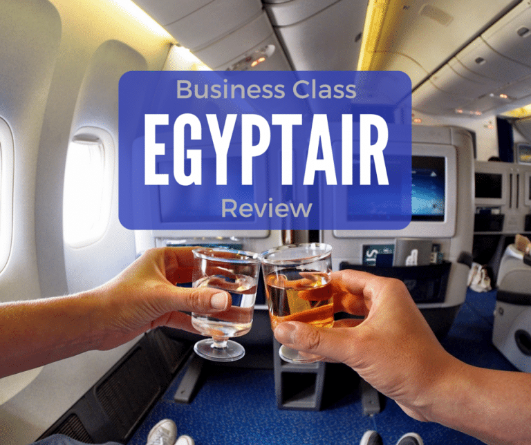 EgyptAir Business Class Review This Life in Trips