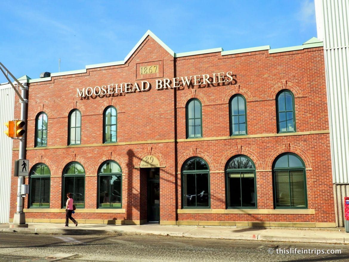 Moosehead Brewery Tour Visiting a Brewery as old is Canada…sort of