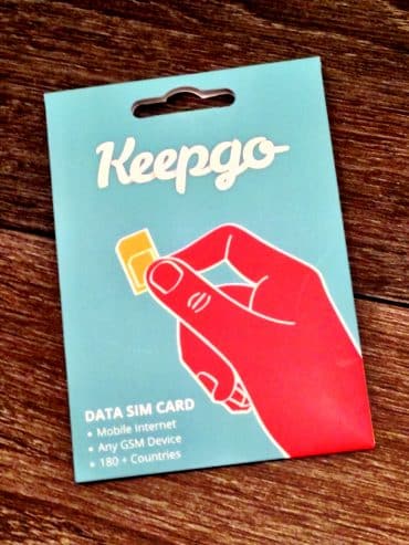 KeepGo International SIM Review - Connected #RTW 2