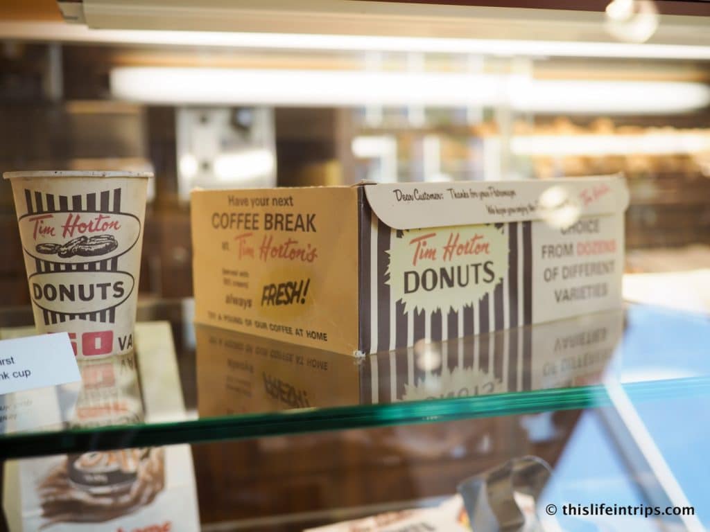 Vintage Tim Hortons packaging