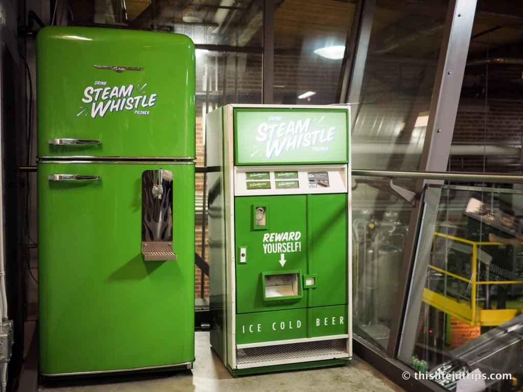 Steam Whistle Brewery Fridge