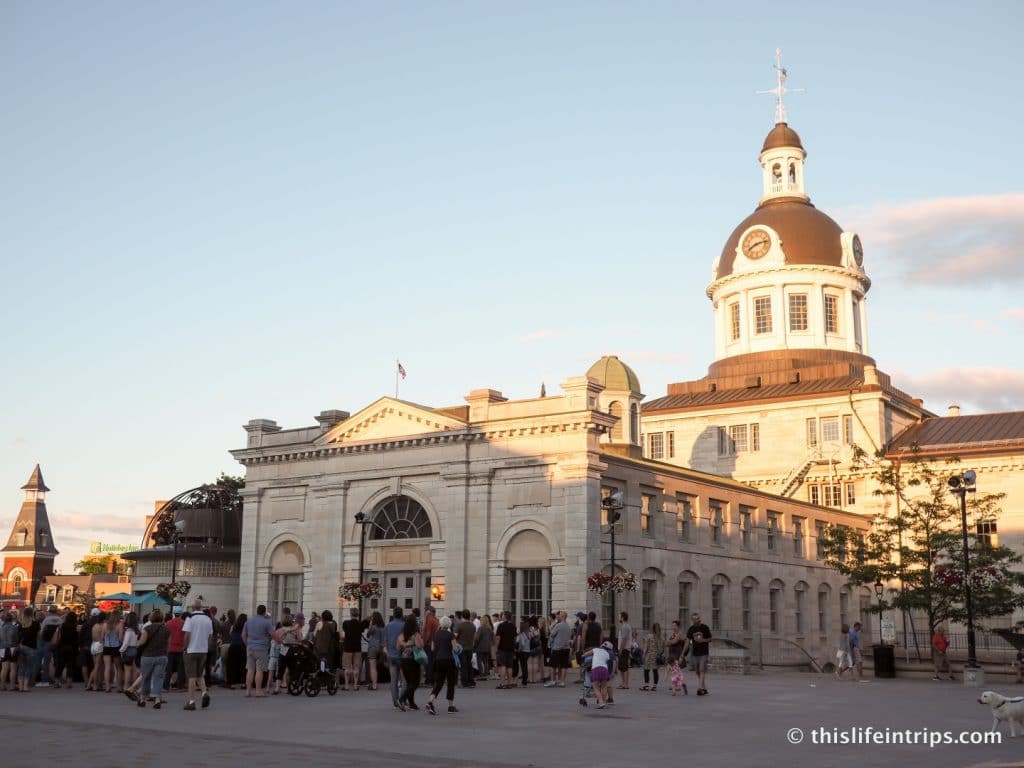 Exploring historic buildings in Kingston, Ontario