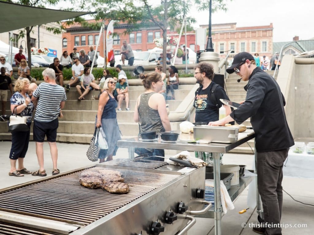 Exploring the flavors of Kingston Ontario's Farmers Market