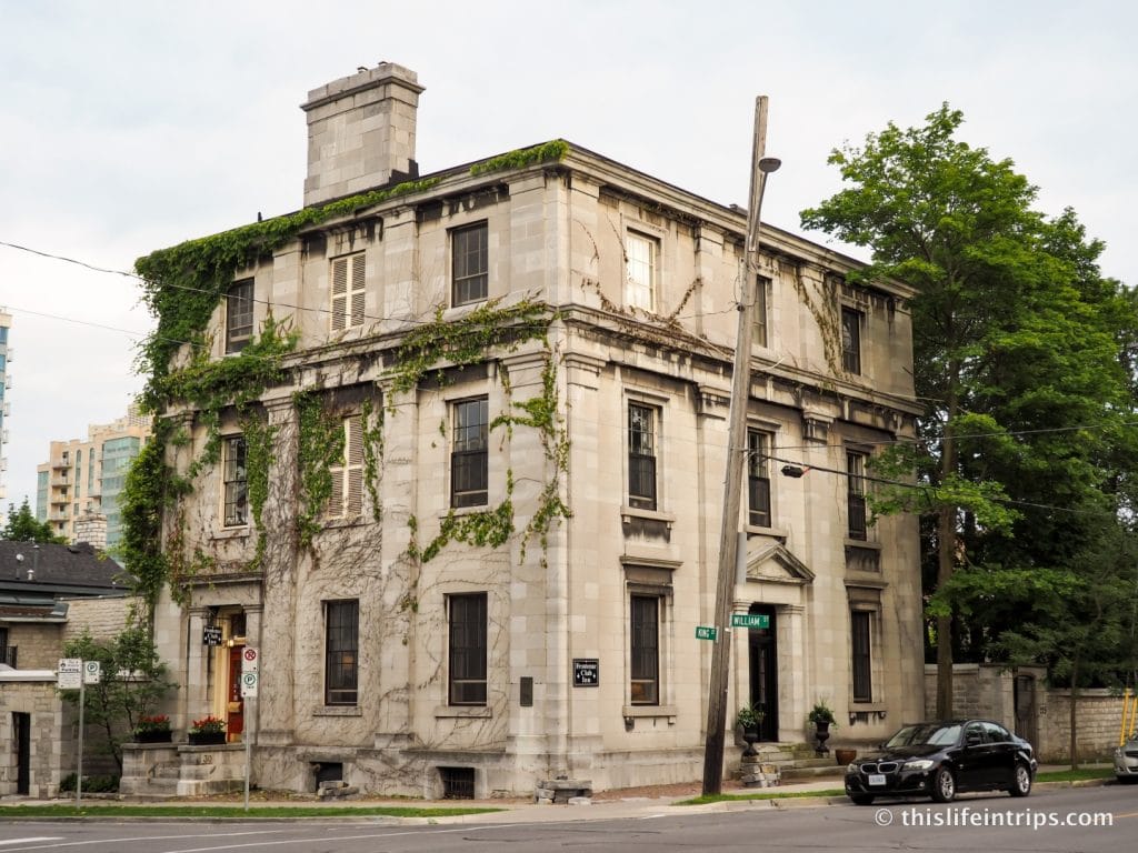 Kingston's historic downtown