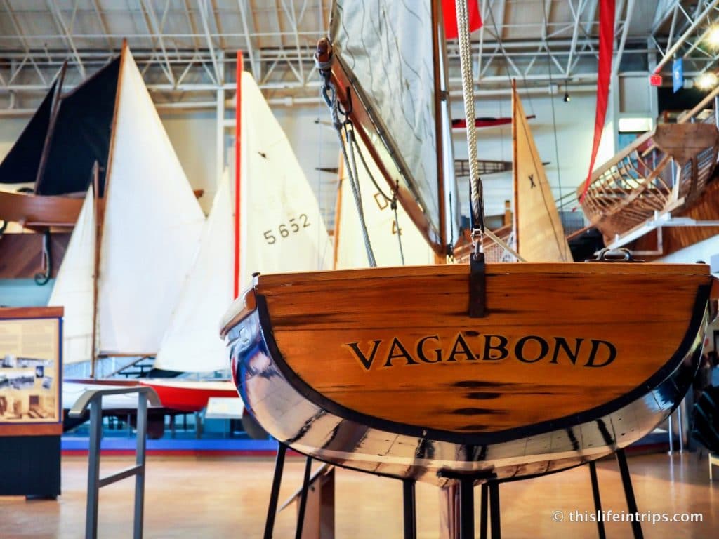 Nautical exhibits in Halifax museum
