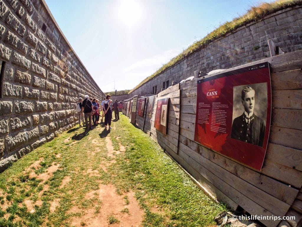 Citadel Hill in Halifax, Nova Scotia