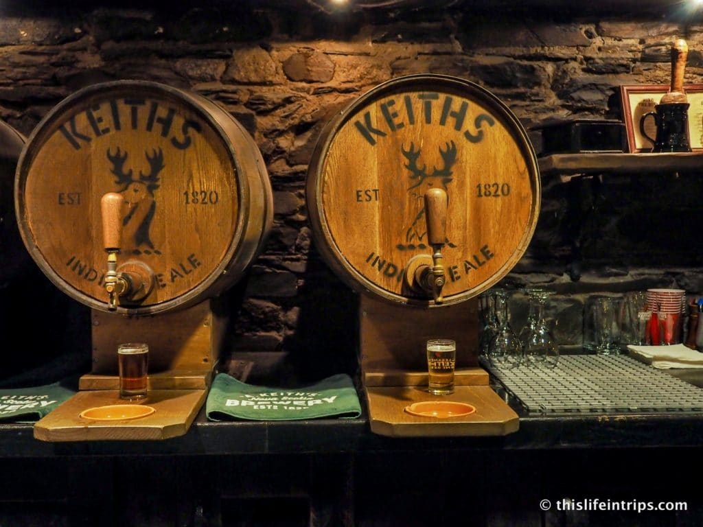 Brewery tour at Alexander Keith's