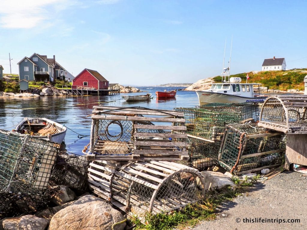 Coastal beauty at Peggy's Cove, Halifax