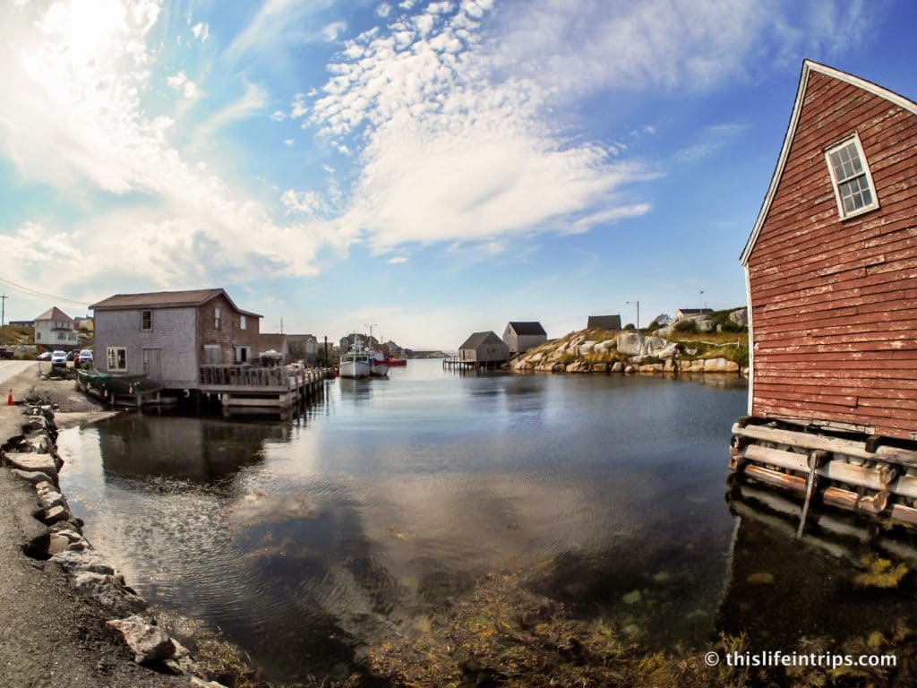 Scenic view of Peggy's Cove, Halifax