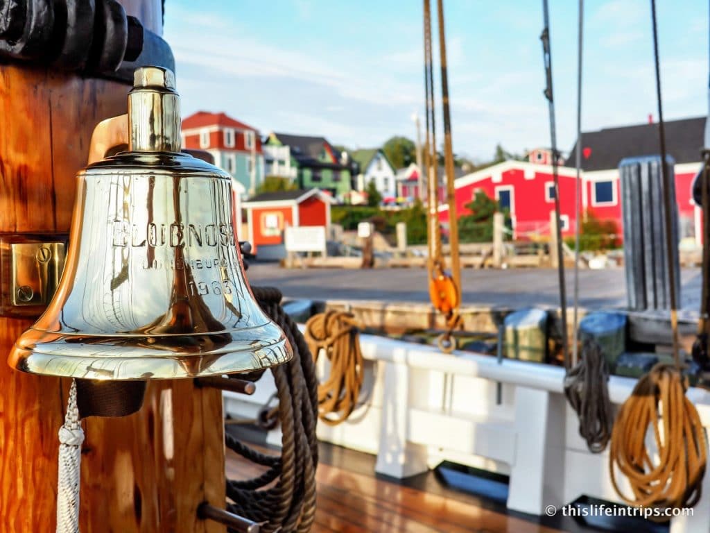 Famous schooner Bluenose II in Halifax