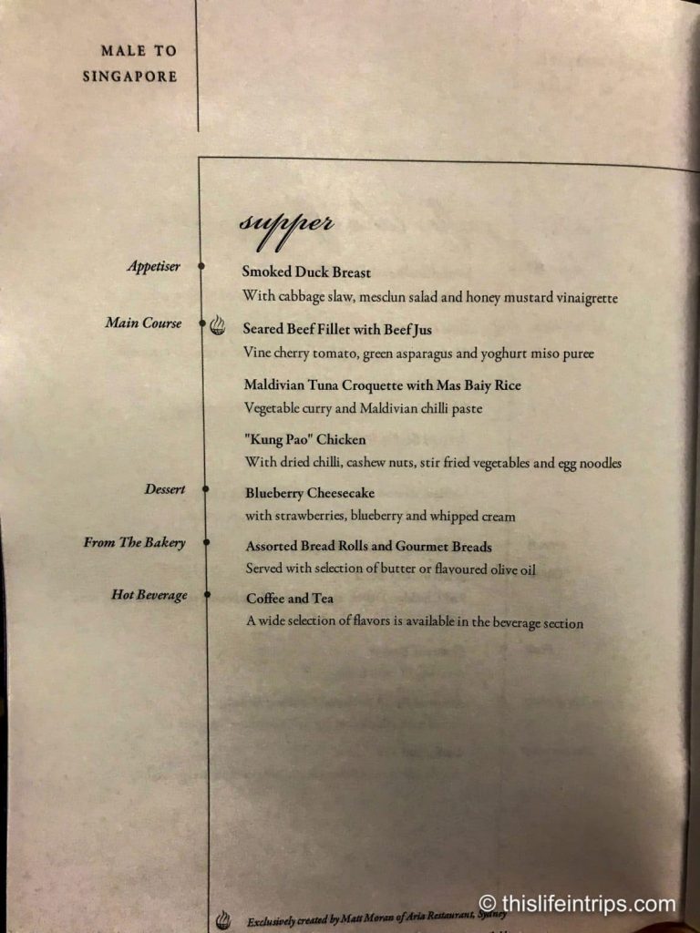 Singapore Airlines A330 business class review