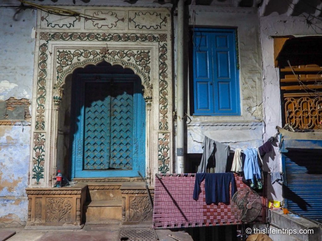 Walking our way in Old Delhi streets