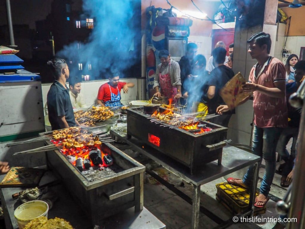 The irresistible aroma of grilled buttered chicken