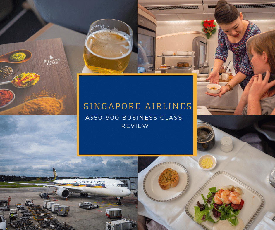 Singapore Airlines Business Class Review – A350-900 SIN To SFO