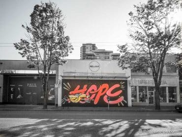 Temporary Vancouver Street Art Brings Some Colour to a Drab Situation