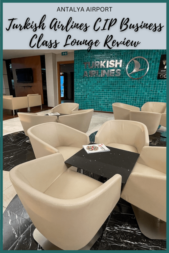 Antalya CIP Lounge Review