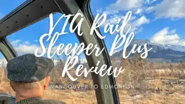 VIA Rail Vancouver to Edmonton Sleeper Class Plus review cover image