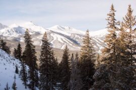 Breckenridge romantic getaway mountains