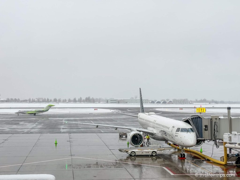 Porter Airlines Embraer E195-E2 at YOW