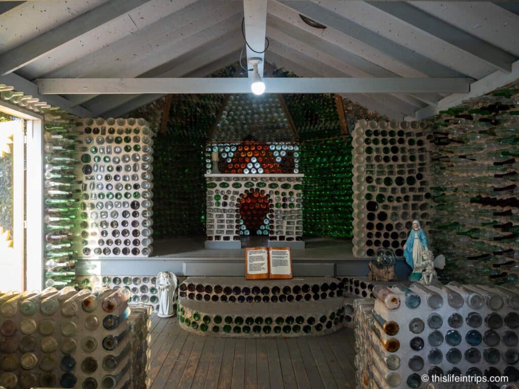 The chapel at the PEI bottle house