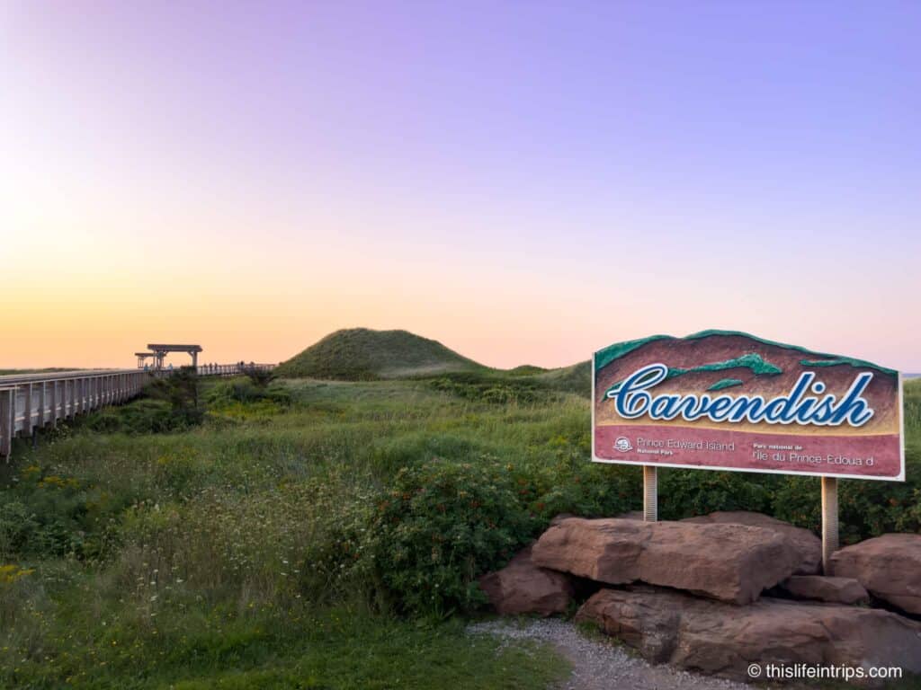 Sunset at Cavendish Beach, PEI