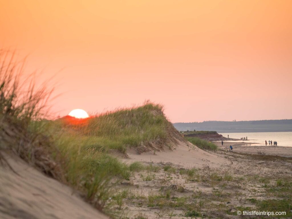 Sunset at Cavendish Beach, PEI