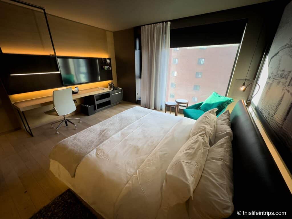 Elegant furnishings in a Le Germain Ottawa room