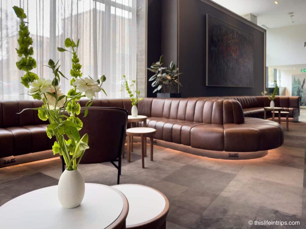Elegant entrance of Le Germain Ottawa
