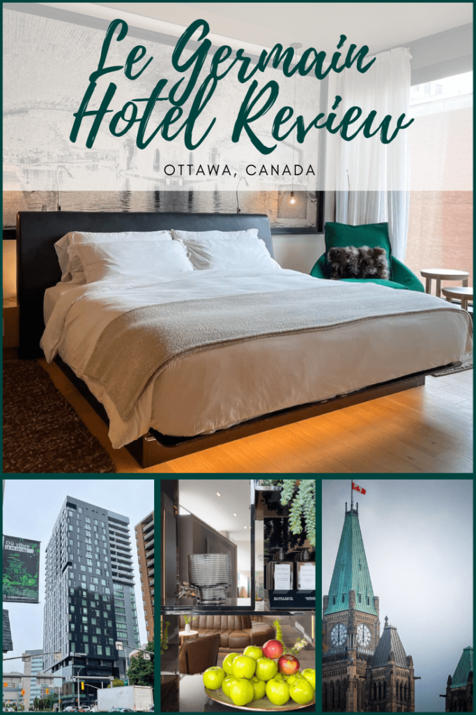 Le Germain Hotel Review pinterest image