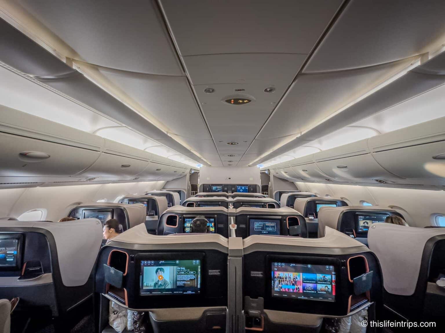 Singapore Airlines A380 Business Class Review: SYD to SIN