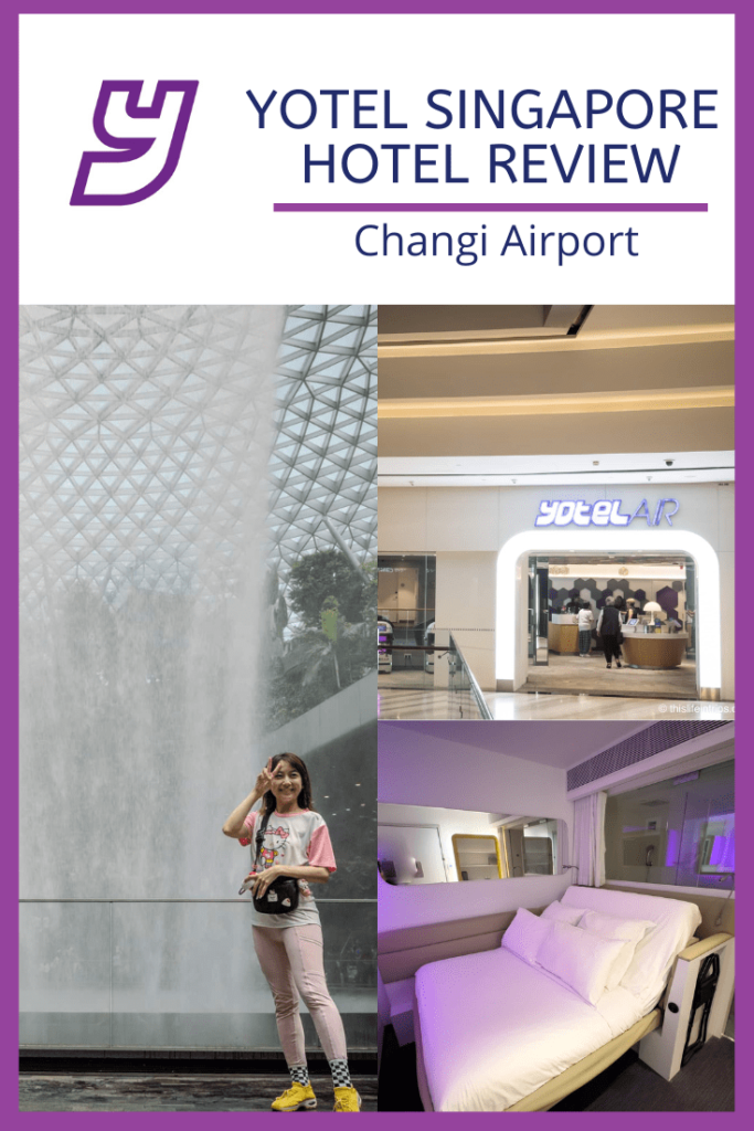 Yotel Singapore review pinterest image