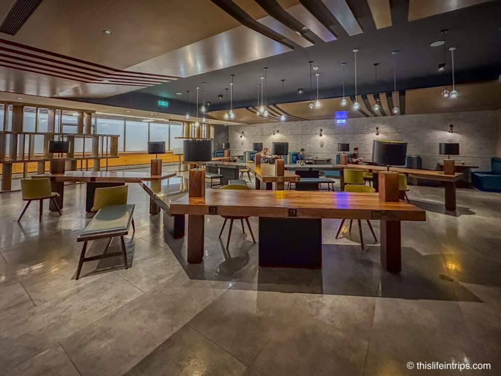 A very nice and very quiet space next to the Plaza Premium Lounge Taipei Terminal 1 location