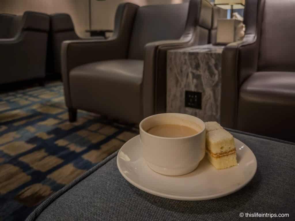 Coffee at the plaza premium lounge taipei taoyuan airport