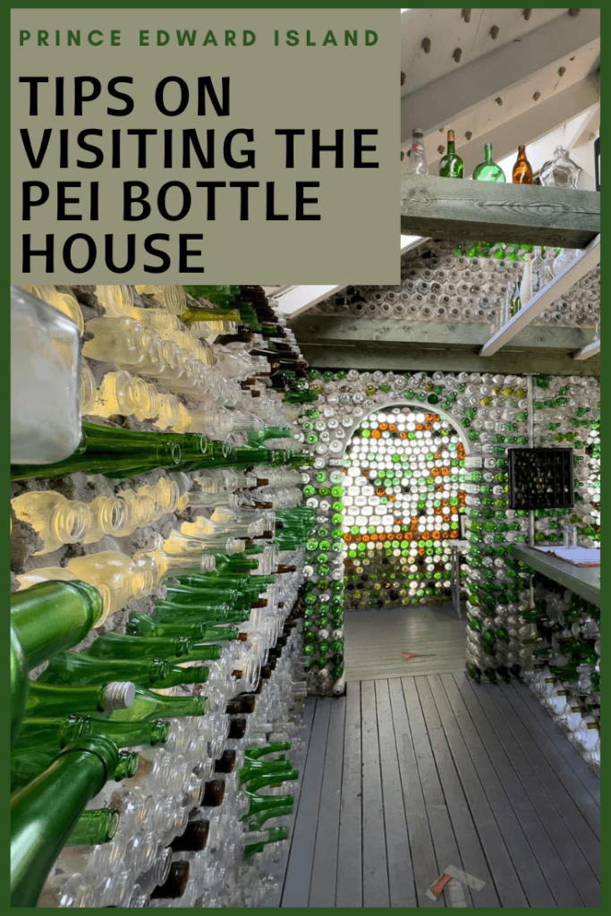 PEI Bottle House Pinterest image