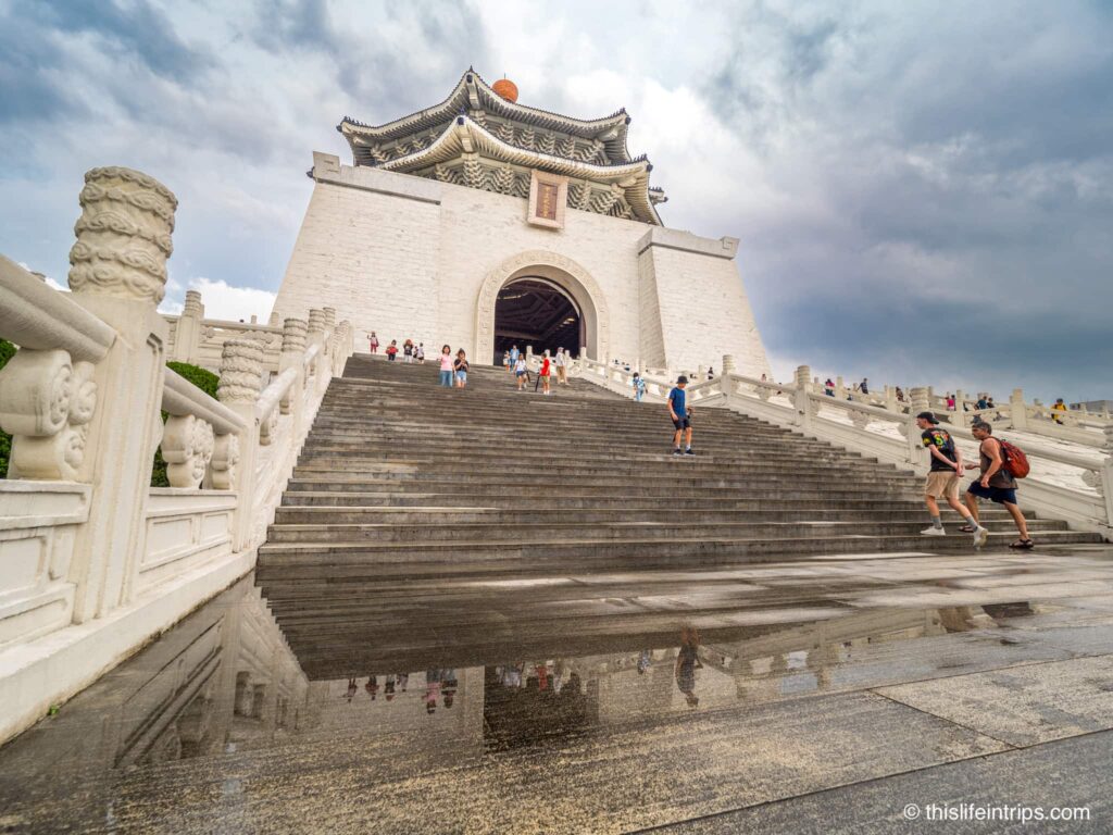 Stairs of the Chiang Kai-shek Memorial Hall