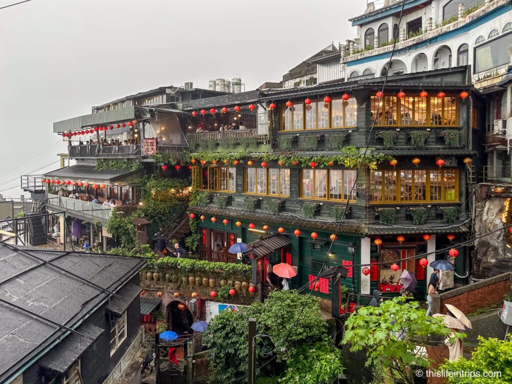 The Red Lanterns at Jiufen, Taiwan