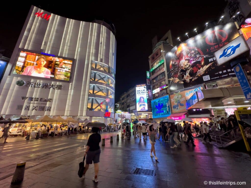 Ximending, Taipei
