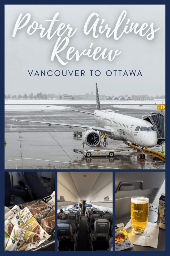 Is Porter Airlines good pinterest image