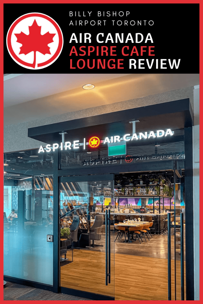 air canada cafe billy bishop lounge review shareable pinterest image