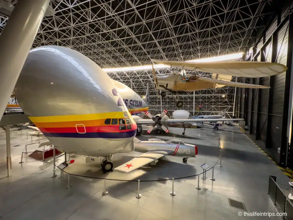 The Guppy on display at the Airbus Museum in Toulouse