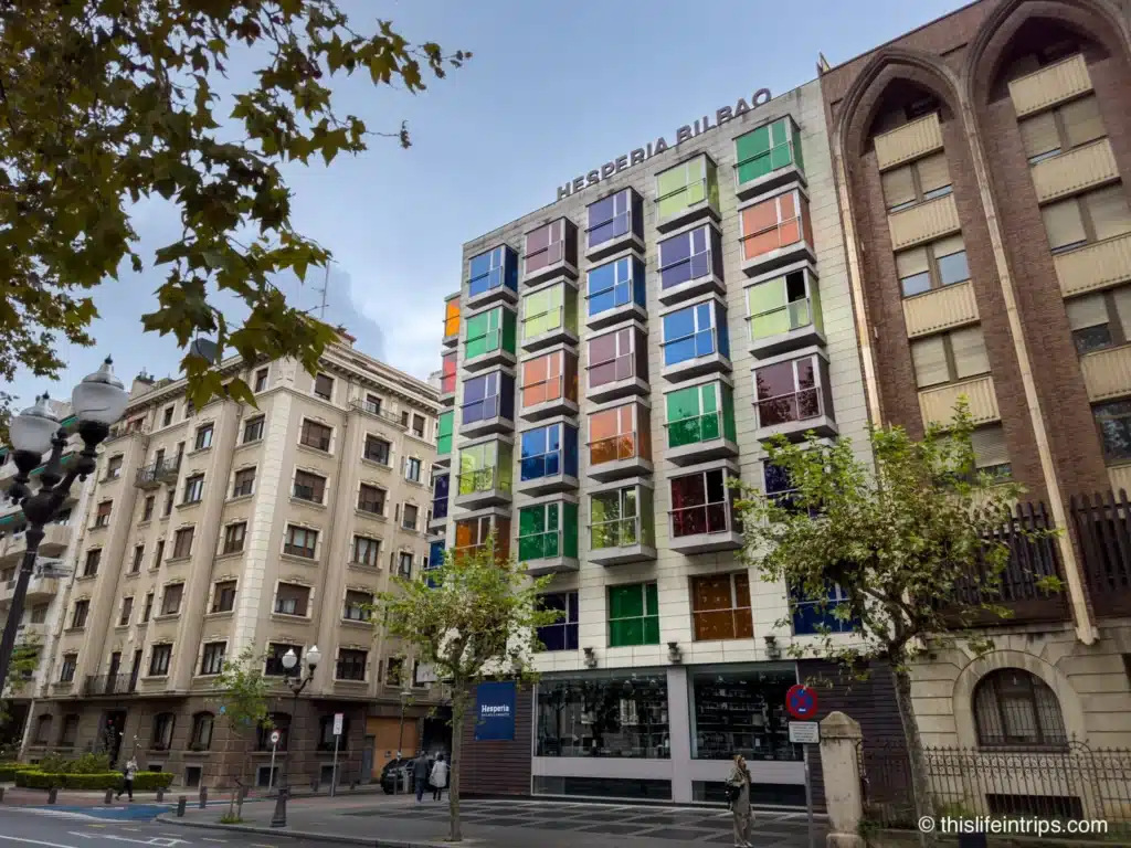 Hesperia Hotel Bilbao exterior