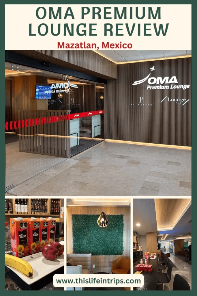 Mazatlan oma lounge review shareable Pinterest image