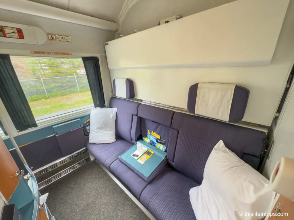Inside the VIA Rail Ocean sleeper