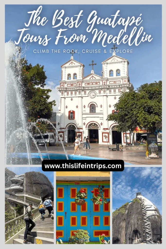 Guatape tours shareable pinterest image