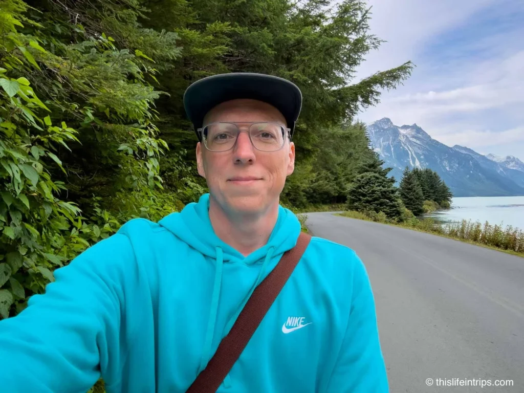 Bike ride to Chilkoot Lake