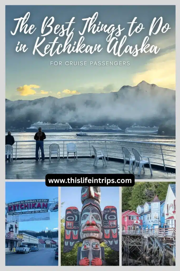 Best Things to do in Ketchikan shareable pinterest image