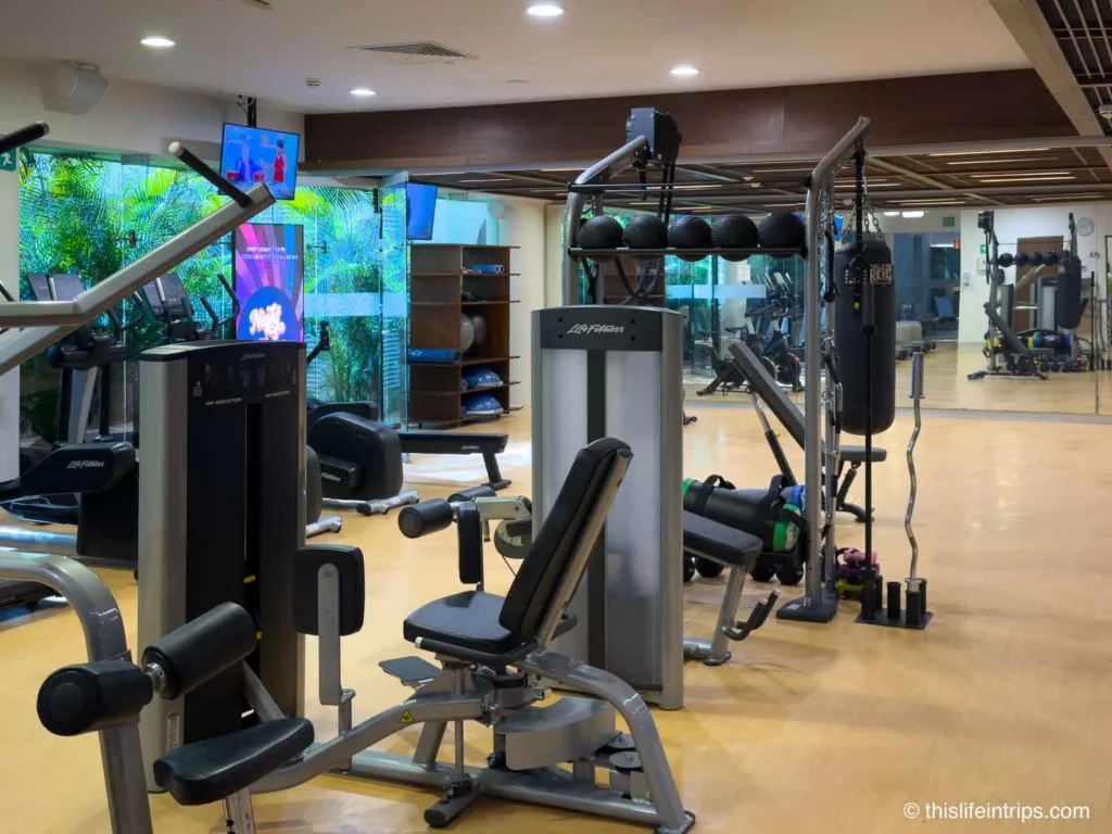 gyn at the Hilton Cancun all inclusive resort