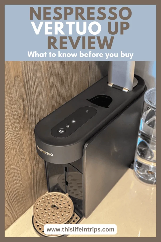 Nespresso Vertuo Up Review pinterest image