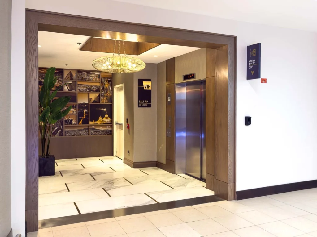 Entrance to the Sala VIP Quito