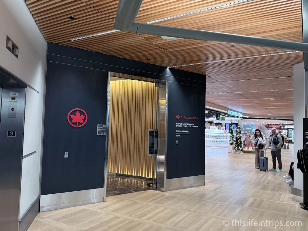 Air Canada Maple Leaf Lounge at YVR